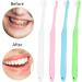 Tuft Toothbrush - 4 Pcs Soft Small Head Tapered Brush for Orthodontic & Interdental Cleaning - Compact & Gentle Gum Care - Buy Online on GoSupps.com