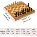 Wooden Magnetic Chess Set Wooden Set with Folding Wooden Chessboard Chess Set (Size : Xl-39cm) (XL) - Buy Online on GoSupps.com