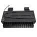 Game Controller RGB Cooling Base with Dual Charging Station Efficient Cooling Stand for Gaming Console Accessories (BLACK)