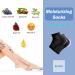Moisturizing Gel Heel Socks - Treat Dry Cracked Heels with Vitamins - 2 Pairs - Buy Online on GoSupps.com
