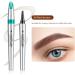 Eyebrow Pencil Eyebrow Microblading Pencil - Liquid Waterproof Eyebrow Pencil - Eye Makeup Eyebrow Pencil Micro Four Point Eyebrow Pencil - Natural Eyebrow Makeup (Reddish Brown) - Buy Online on GoSupps.com