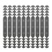 ADLFOREVER mask holder (10 pieces) Elastic mask holder to relieve the ears over the neck and back of the head slip -resistant mask extension to extend the mouth protection holders (gray 10pc)