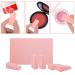 Sibba 48-Piece Powder Tassel Makeup Sponge Blender Kit | Reusable Non-Latex Foundation Applicators & Face Cleaners | Perfect for Creams & Nail Art - Buy Online on GoSupps.com