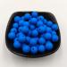 50pcs Deep Sky Blue 15mm Silicone Round Beads - Sensory Pearl Bead Bulk for DIY Jewelry Making - Buy Online on GoSupps.com