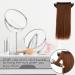 Pmandgk Hair Holder 2 Pieces Acrylic Hair Hanger Portable Holder Wig Storage Rack Hair - Buy Online on GoSupps.com