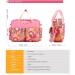 Kamay's Waterproof Mummy Shoulder Diaper Bag | Chic Nappy Changing Tote | Large Lightweight with Changing Mat | Adjustable Straps | Burnt Brick Red Rose - Buy Online on GoSupps.com
