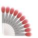 LORMAY 10 Pcs Silicone Lip Mask Brushes. Applicators for Lipsticks, Lip Gloss, Lip Balm and Other Cream Makeup Products (2.0 inches / 5.0 cm) 2.0 Inch / 5.0 cm