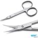 Nail Scissors Professional Cuticle Scissors Extra Strong Straight Curved Manicure Nail Art Scissors (CS-03) - Buy Online on GoSupps.com