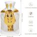 Giraffe Hot Water Bottle with Plush Cover | Cozy Hand Warmer for Adults & Kids - 26.5x15.3cm | International Shipping Available - Buy Online on GoSupps.com