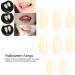 Mokernali 8 Set Halloween Fangs - Durable Resin False Teeth for Costume Party Props & Decorations - Buy Online on GoSupps.com