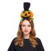 Minkissy 2-Piece Halloween Pumpkin Headbands | Black Hat Pumpkin Ball Design Hair Hoop for Halloween Party Decor - Buy Online on GoSupps.com