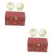 Healvian 2 sentences gymnastics ball handbaoding balls Hand trainer ball massageball The gift gifts offer for hand exercises spiritual meditation balls household lantian jade china older