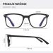 Zenottic Men's Blue Light Blocking Reading Glasses - Classic Anti-UV400 Design | Black 0.0 Prescription - Buy Online on GoSupps.com