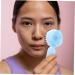 Ipetboom Silicone Face Brush Face Washing Brush Facial Exfoliator Scrubber Hand Scrubber Silicone Facial Scrubber Exfoliating Brush Exfoliate for Face Scrubber Manual 3D Cleanser Silica Gel 11x5cm Sky-blue - Buy Online on GoSupps.com