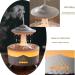 Mushroom Aromatherapy Essential Oils 350ML - Adjustable 7 LED Night Light for Relaxation & Sleep - Grey - Buy Online on GoSupps.com