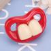 Cute Baby Pacifier - Funny Design Soft Silicone for Enhanced Sucking & Swallowing (4 Two Teeth) - Shop Internationally! - Buy Online on GoSupps.com