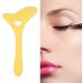 Reusable Eyeliner Aid with Cream Applicator Silicone Eye Makeup Tool for Drawing Eyeshadow Mascara Application - Versatile Eye Beauty Tool (Yellow) - Buy Online on GoSupps.com