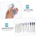 Ipetboom 1 Nail Drill Set Ceramics Tools Rotary Polishing File Ceramic Nail File Electric Nail File Nail Bit Nail Tools for Nail Art Nail Art Tool Nail File Bit Manicure Suite Corundum - Buy Online on GoSupps.com