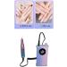 Professional 40000RPM Rechargeable Nail Drill Kit Portable Multi Functional with High Efficiency Quick Polish for Polishing (Gradient Pink) - Buy Online on GoSupps.com