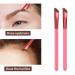2Pcs 4D Hair Stroke Brow Stamp Eyebrow Brush Set for Women | Professional Multi-Function Makeup Tool - Buy Online on GoSupps.com