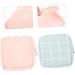 Lurrose 2pcs Girly Cotton Coin Purse Set | Portable Tampon Holder | Menstrual Pad Storage Bag - Buy Online on GoSupps.com