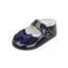 Early Days Baypods Baby Shoes for Girls Soft Soled Pre Walker Shoes Soft Faux Leather Baby Shoes Made in England 0 UK Child Navy Patent