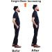 Heel Lift Inserts for Height Increase | Cushioned Heel Cup for Heel Spurs & Pain Relief | 1.4 Height Increase Insoles | Black - Buy Online on GoSupps.com