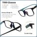 ProEyes Concord Big Men Progressive Blue Light Blocking Readers | Anti-Reflective | 0 Power Top Lens | Enhance Focus & Comfort - Buy Online on GoSupps.com