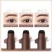 LXZJJM Eyebrow Stamp Stencil Kit - Long-lasting Smudge-free Brow Makeup | Natural and Smooth Texture | Multifunctional | Includes 10 Brow Shapes & Stamps | Reusable eyebrow stencils (01+03) - Buy Online on GoSupps.com