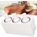 Massage Oil Warmer 3 Bottle Lotion Warmer Plug in Electric Warmer Oil Dispenser for Oil Lotion & Cream for Home & Professional Spa Supplies (US Plug) - Buy Online on GoSupps.com