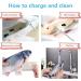 Floppy Fish Cat Toy - Interactive Catnip Toy for Indoor Cats | Realistic Plush Simulation, Washable, Perfect for Biting and Kicking | Grass Carp Design - Buy Online on GoSupps.com