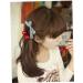 2 Pcs Vintage Cherry Bow Hair Clips for Girls - Elegant Holiday Hair Accessories - Buy Online on GoSupps.com