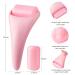 Ice Roller for Face and Eye - Facial Skin Care Tool for Puffiness, Migraine Relief, and Minor Injuries - Reusable Beauty Roller - Pink - Buy Online on GoSupps.com