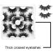 7 Pairs 8D False Eyelashes 25mm Natural Faux Mink Lashes Reusable Black Eyelashes for Makeup Women and Ladies - Buy Online on GoSupps.com