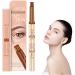 Microblading Eyebrow | Waterproof Eyebrow Eyebrow Makeup with Natural-Looking Microblading Eye Brow Pencil with -4 Tip for Mother Makeup Lover Pochy Light Brown - Buy Online on GoSupps.com