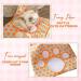 Cat Tunnels for Indoor Cats Cat Tunnel Bag Collapsible Cat Tunnel Bed Rabbit Tunnel Crinkle Paper Interactive Cat Drill Bag Toys for Home Pet House (Orange) - Buy Online on GoSupps.com