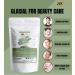 mGanna 100% Natural Glacial Marine Green Clay 454 GMS / 1 LBS for Facial Masks Creams Body Wraps Soft Peels and Scrubs Skin Tightening and Soap Making - Buy Online on GoSupps.com