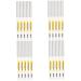 DOITOOL 20 Pcs White Lying Silkworm Pen Eyeshadow White Eyeliner Eye Shadow Cosmetics Matte Tool Girl
