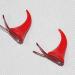 Halloween Hair Clips Costumes Decorations Red Devil Horns Hair Clip Barettes Pins Accessories for Women Halloween - Buy Online on GoSupps.com