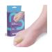 Feet BCN protective hose made of gel by finger with extra thickness of the gel.Relieves the pain of calluses and friction between the fingers.4 pieces.Large size: 20 mm diameter and 75 mm long large