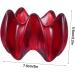 Buy Minkissy Gua Sha Massage Tool - 2-Piece Red Facial & Body Muscle Massager Board for Deep Tissue Relief | International Shipping Available - Buy Online on GoSupps.com