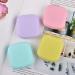 Laurag Candy-Colored Portable Contact Lens Container with Tweezers & Suction Rod - Easy Small Matte Finish for International Shipping - Buy Online on GoSupps.com