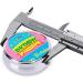 Happy Birthday Balloon Round Pill Box | 3 Compartment Portable Travel Organizer for Pills - Buy Online on GoSupps.com