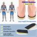 Height Increase Insole Heel Lift Inserts | USA Technology 2022 | Heel Pads for Leg Length Discrepancies and Achilles Tendonitis | Women and Men | Black/Yellow (W 10-13.5 / M 8.5-12) - Buy Online on GoSupps.com