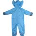 De feuilles Kids Button Rain Suit | Waterproof Hooded Raincoat Jumpsuit 4-6 Years Blue Elephant - Buy Online on GoSupps.com