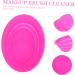 MAGICLULU Cleaning Pad Makeup Egg Brush Cleansing Pad Makeup Tools Silicon Brush Cleaner Silicone Cleaning Brush Makeup Scrubber Bowl Washers Cleaning Box Makeup Brush Silica Gel 14.5x11cm Rosy - Buy Online on GoSupps.com
