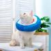 EXPAWLORER Cute Donut Cat Cone Collar - Soft E-Collar for Wound Healing and Recovery, Ideal for Cats, Kittens, and Small Dogs - Buy Online on GoSupps.com