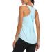 HLXFHB Women's Workout Tank Top - Sky Blue, S - Buy Online on GoSupps.com