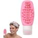 Travel Cosmetic Containers - Small Multifunctional Shampoo Toiletries Dispenser 2 in 1 Shampoo Conditioner Dispenser Leak Proof Refillable Squeezable Containers for Home Travel Pink - Buy Online on GoSupps.com