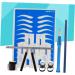 Outanaya Coffee Cup Pigment and Manual Positioning Pencil Pen Dark Rings Eyebrow Kit Skin Ruler Three-point - Buy Online on GoSupps.com